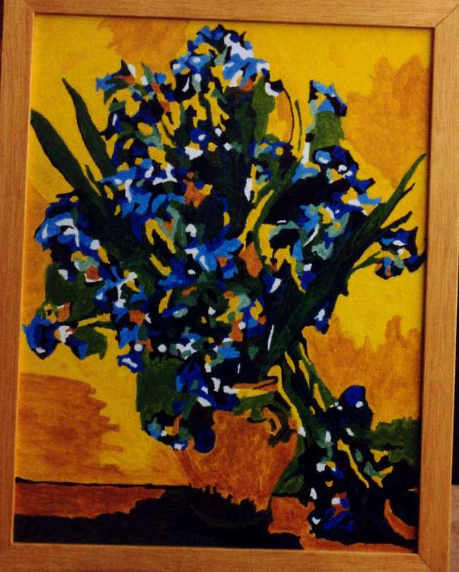 Iris - otsa copia VAN GOGH